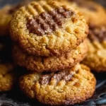 Kids mashing bananas and mixing cookie dough to prepare easy banana cookies.