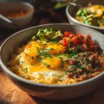 Brown Breakfast Bowls szerving