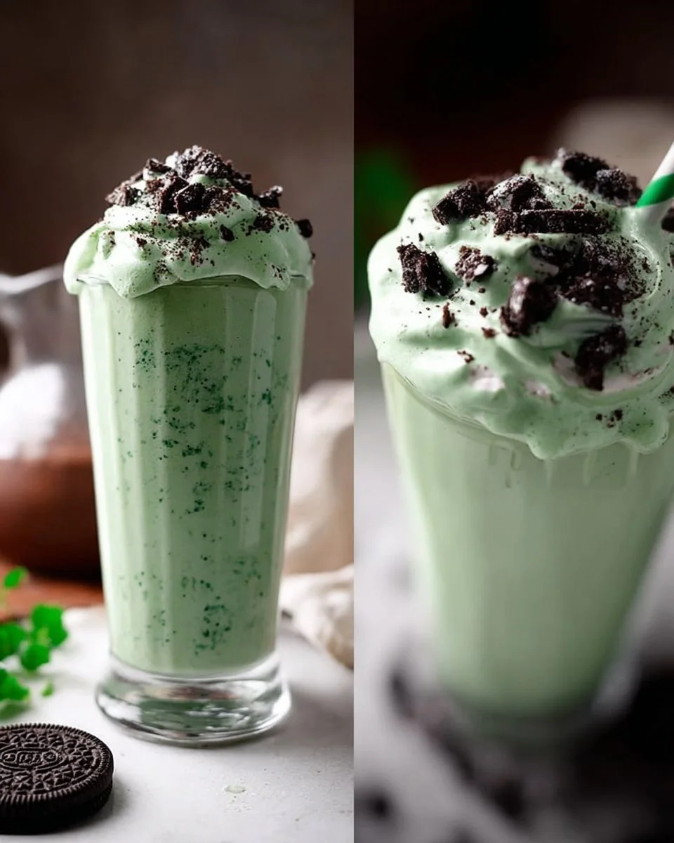 Copycat Oreo Shamrock McFlurry