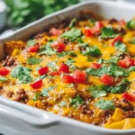 Easy Taco Casserole for Kid Friendly Family Dinners 3 2