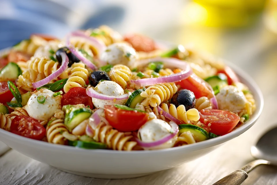 easy pasta salad feature